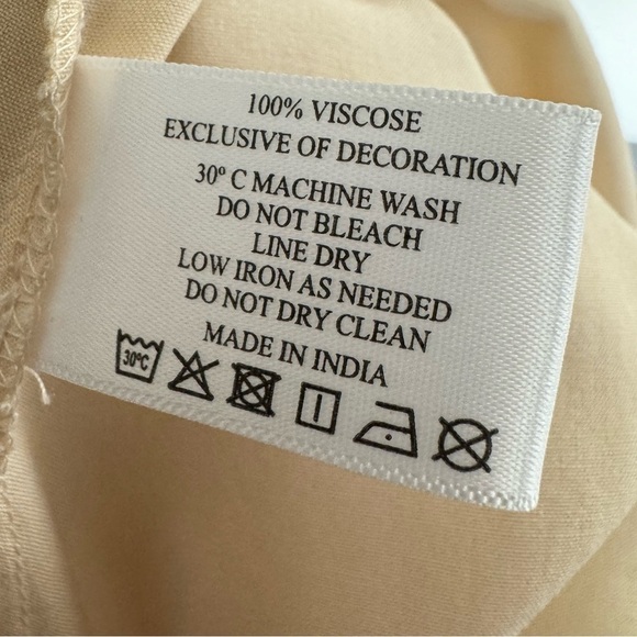 AMERICA & BEYOND NWT Embroidered Tie Waist Caftan size 1XL - Picture 12 of 13